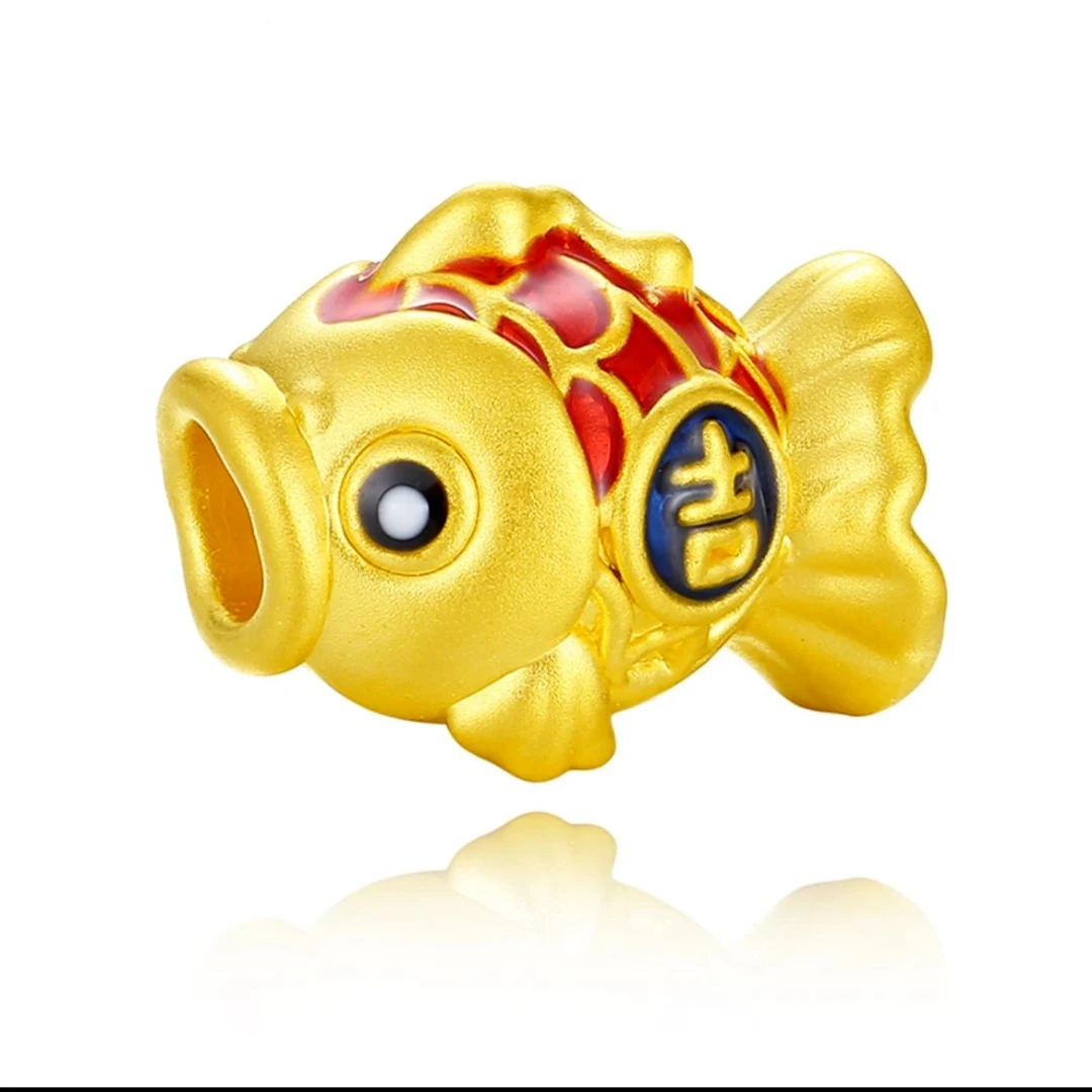玉麓黄金 胖头鱼足金999（定价）