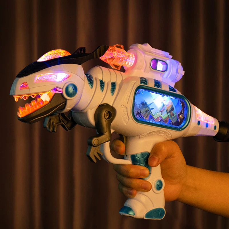 玩具枪小男孩儿童恐龙电动声光冲锋宝宝恐龙枪音乐孩子2一3岁益智