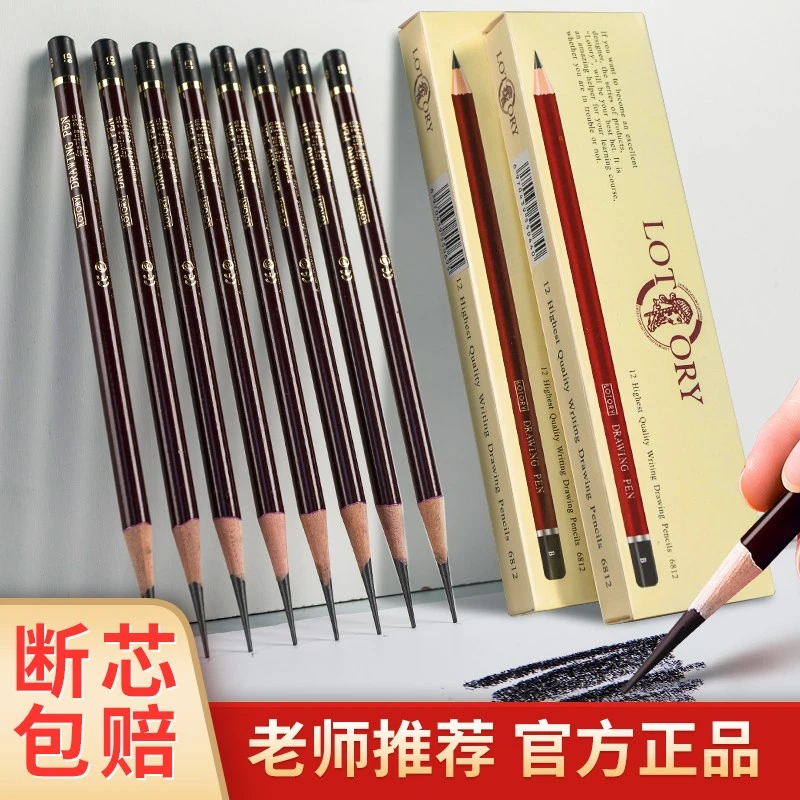 老人头素描铅笔美术生专用速写绘画铅笔初学者入门工具套装