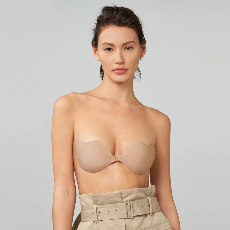 爱慕礼服之下隐形胸贴乳贴夏天无肩带防走光无痕硅胶文胸AM939181