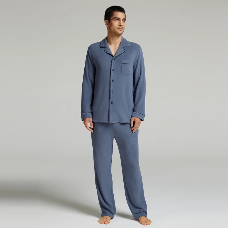 【少量现货】爱慕先生天竺绒秋冬绒感超柔软家居套装NS43L371秋季