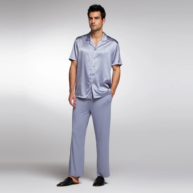 Aimer Men23SS30周年-丝润家居男士长裤NS42J871休闲春夏男士长裤