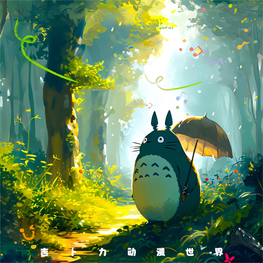 易子【拆多盒不兑赏】逗趣文创 吉卜力动漫世界 卡牌 （默认代拆）