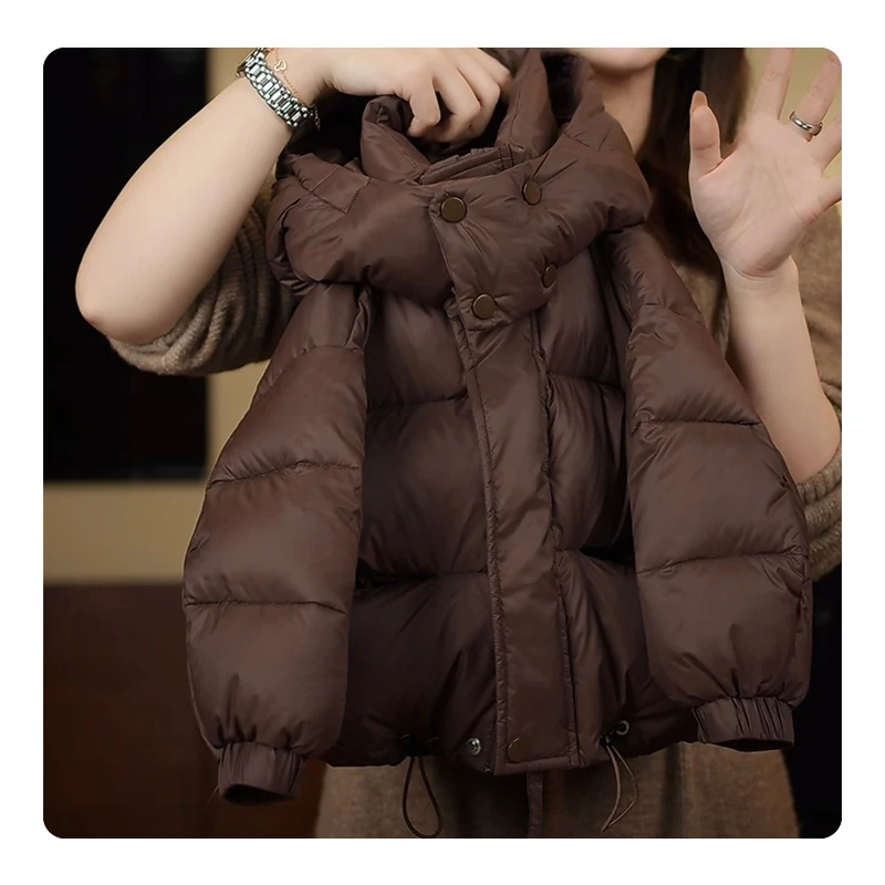 女童羽绒服冬装2024新款洋气儿童冬季加厚90白鸭绒小女孩外套上衣