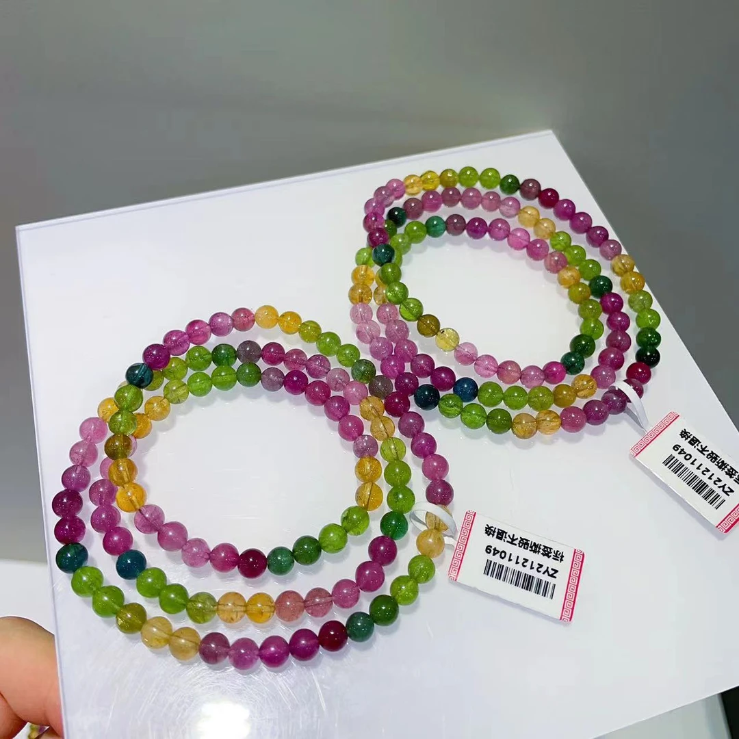 【李哥推荐】碧玺手链5m左右@ZY21211049@多样性发一个