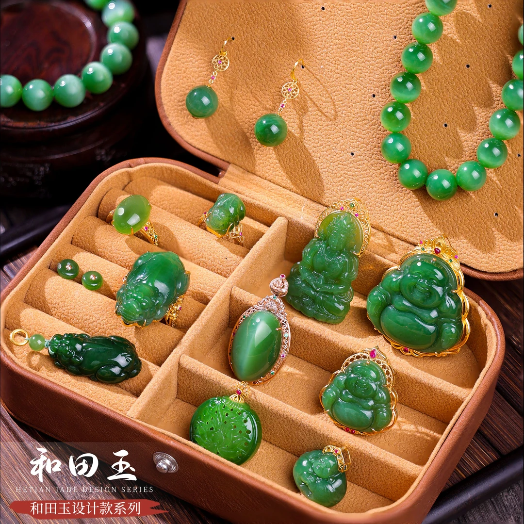 家无玉不富，人无玉不贵，老矿高端碧玉精品系列