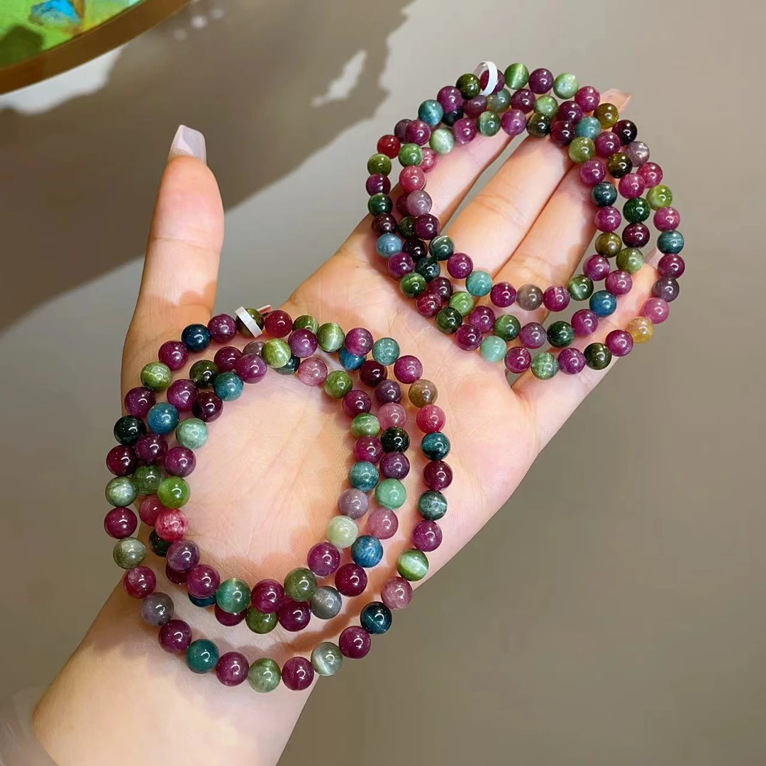 【李哥推荐】碧玺手链6m左右@ZY20802203@多样性发一个