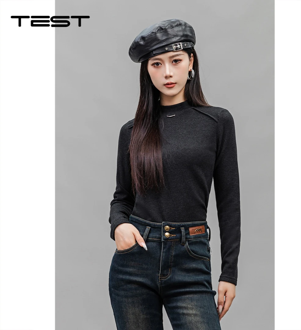 她之蝶冬新款加绒打底衫1244085