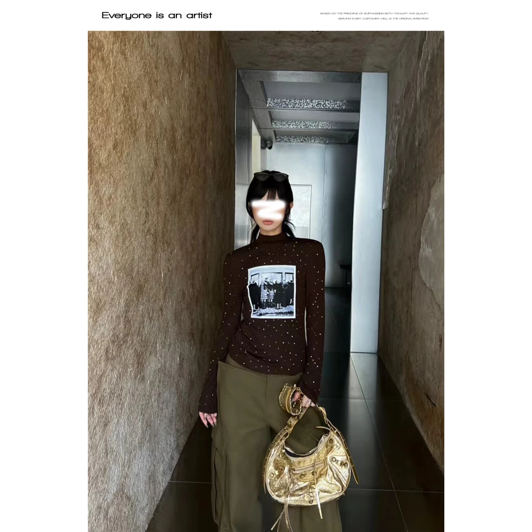 61069高级显瘦打底衫中领秋冬软糯