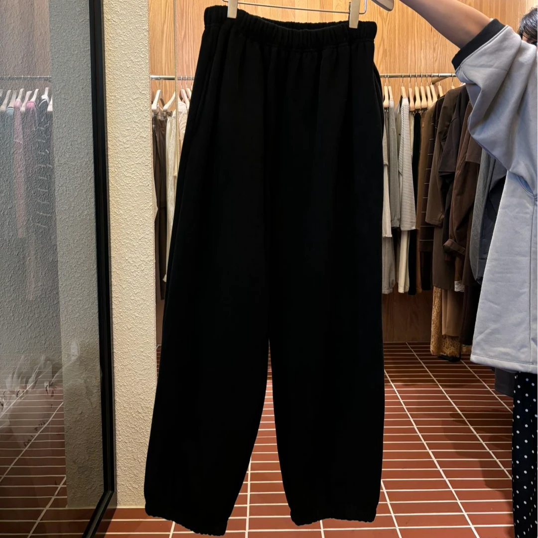 韩国东大门正品代购，CH加绒抽绳卫裤（bu tui bu huan）