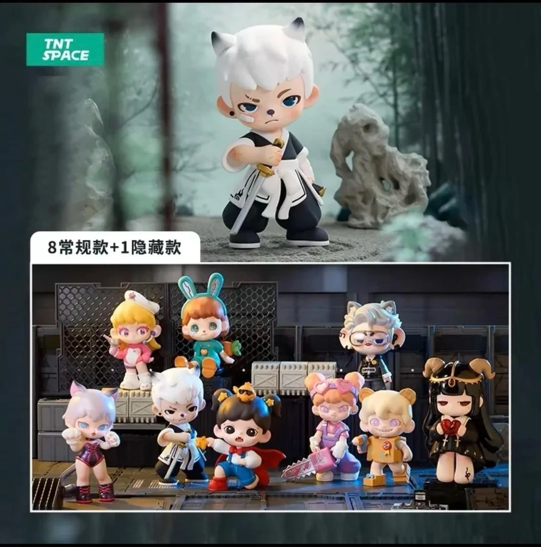 【拆盒】TNTSPACEI 特工队系列盲盒潮玩礼物手办