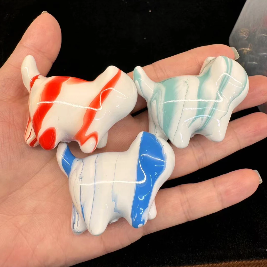 国朝漂漆小猫INS简约风摆件