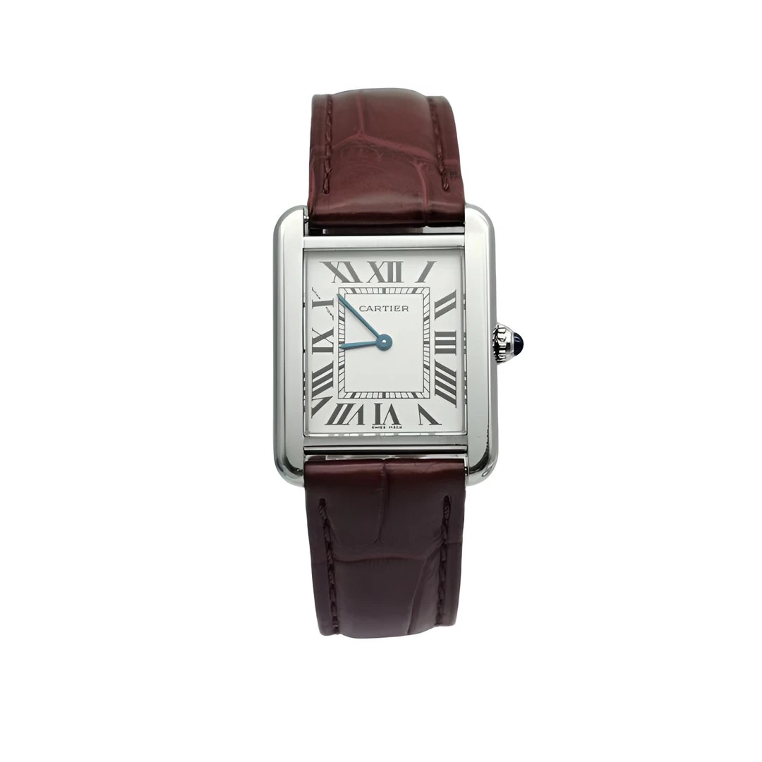 95新 Cartier/卡地亚 卡地亚坦克石英女表/表径24.5*30