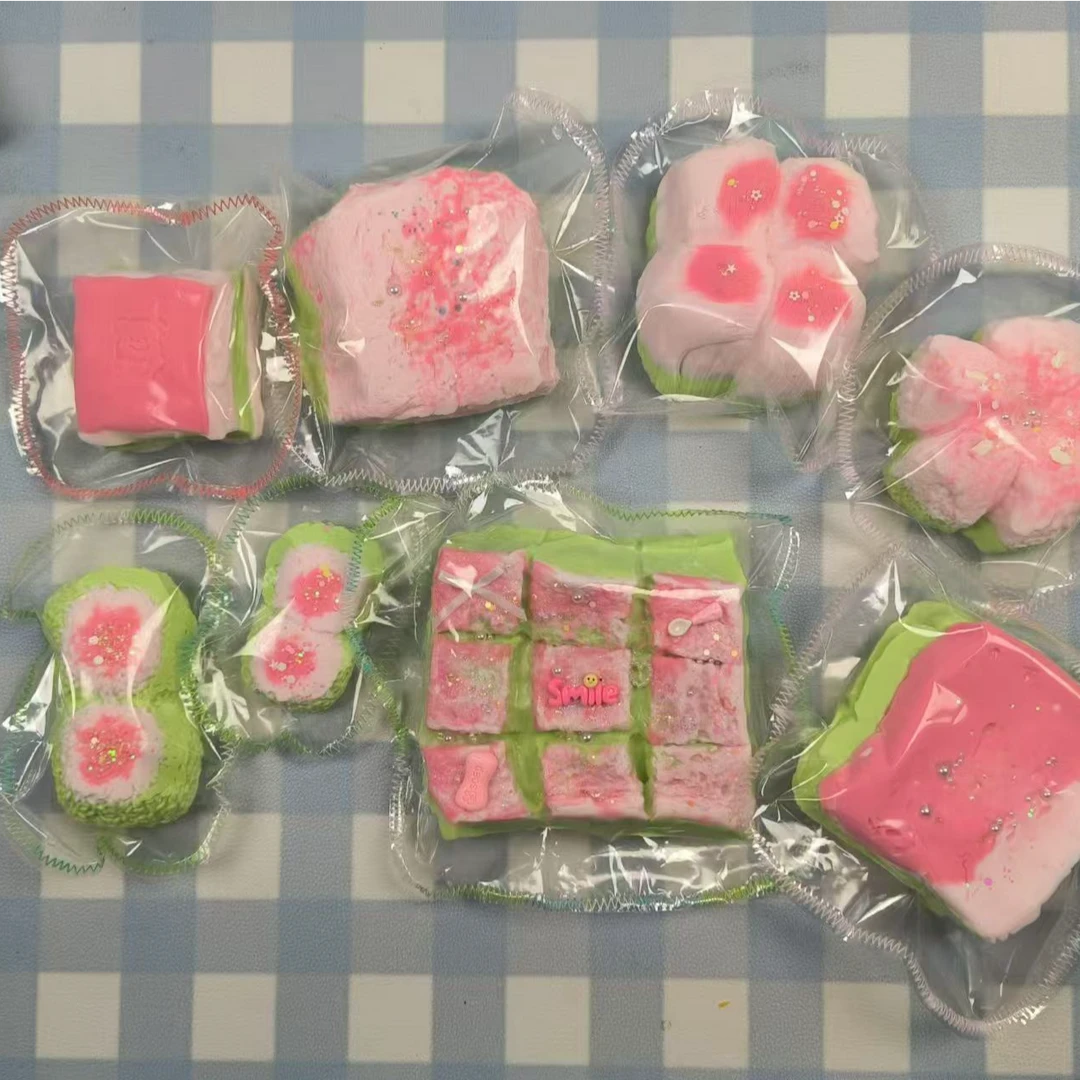 【食品级硅胶捏捏乐】猛萌硅胶创意DIY【芭乐系列】捏捏默认瑕疵