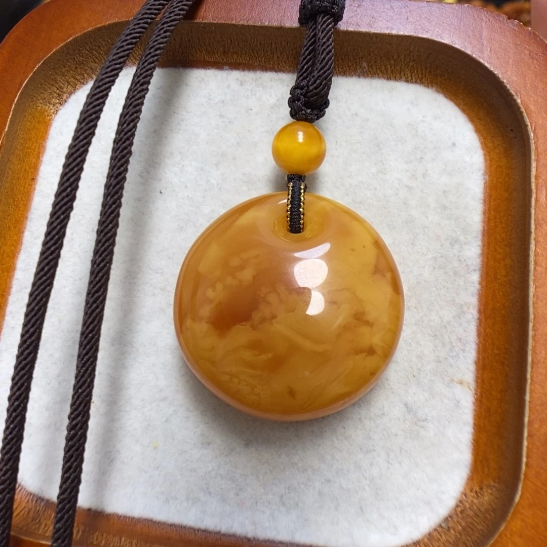 蜜蜡颈饰未镶嵌蜜蜡