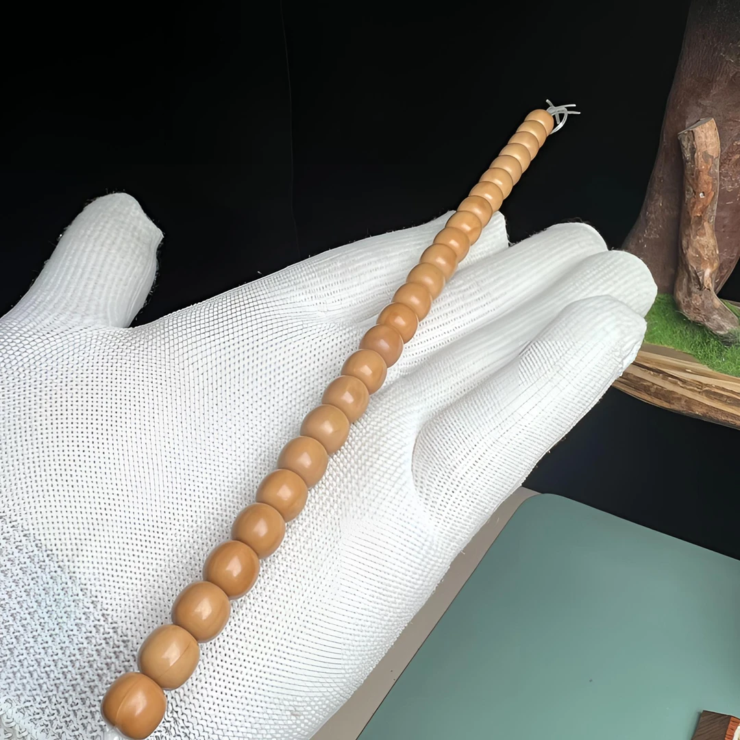 8+全品手工小老型猴头手串 野生文玩手串产品 经典款盘完老型光珠