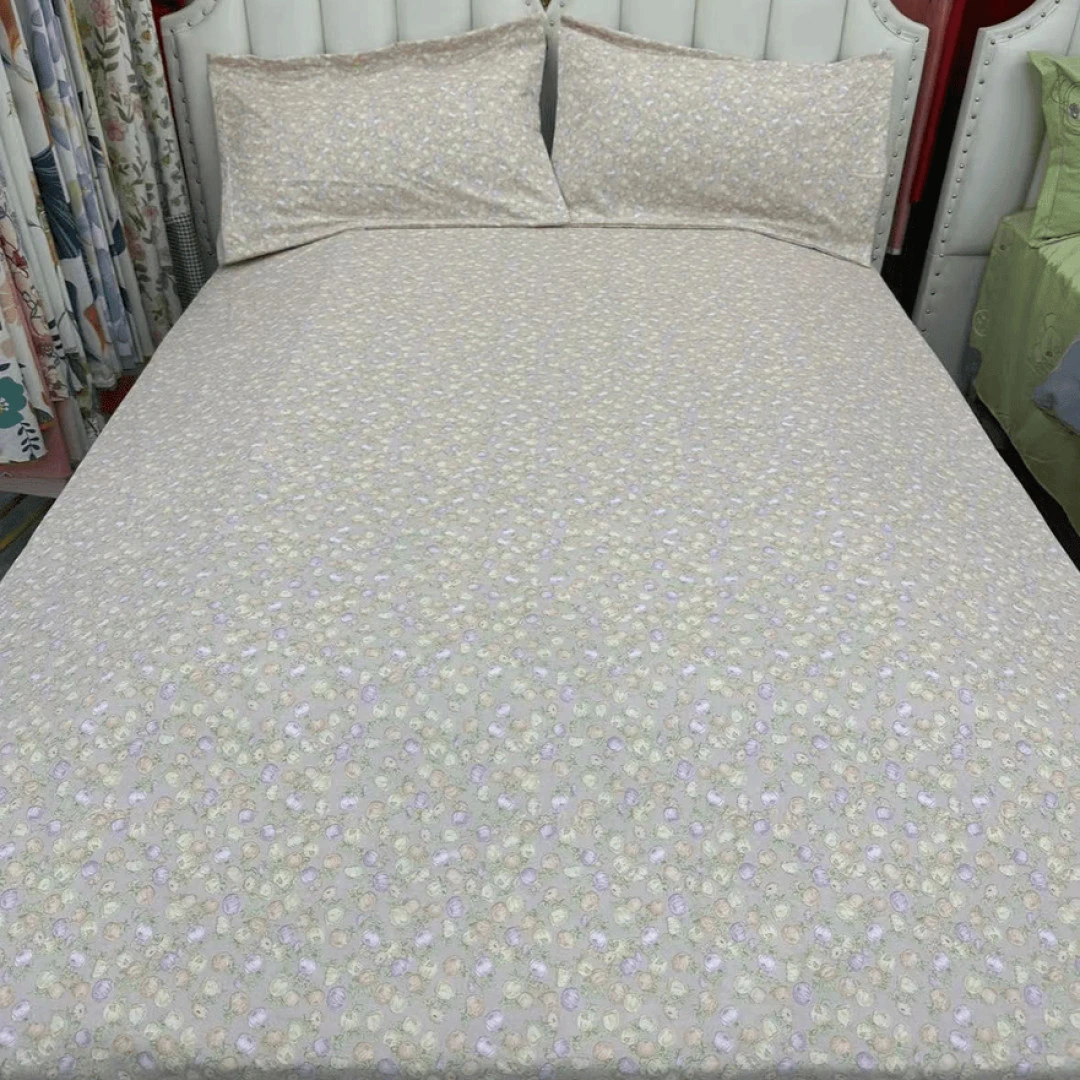 双人床单 尺寸245✖️235±5 花海 秋冬舒适 买床单送一对枕套