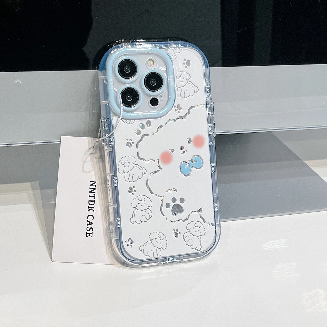 羽纱奶油壳适用苹果15iPhone/华为手机壳防摔14/13爆款mate60潮12