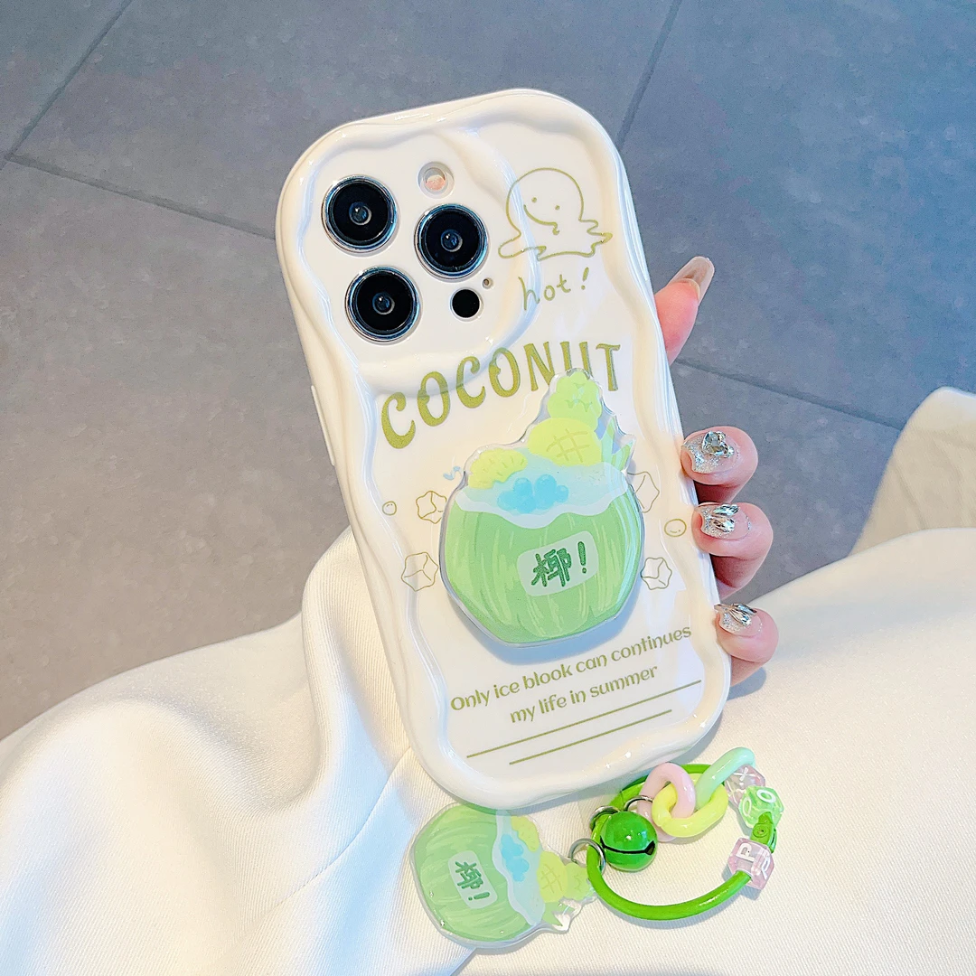 曲边纹适用苹果iPhone/华为荣耀/OPPO/VIVO/小米手机壳14promax软