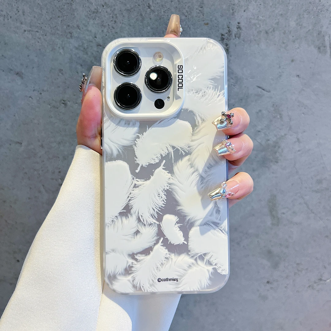 磨砂彩银适用苹果15/iPhone/华为荣耀/OPPO/VIVO/小米手机壳个性