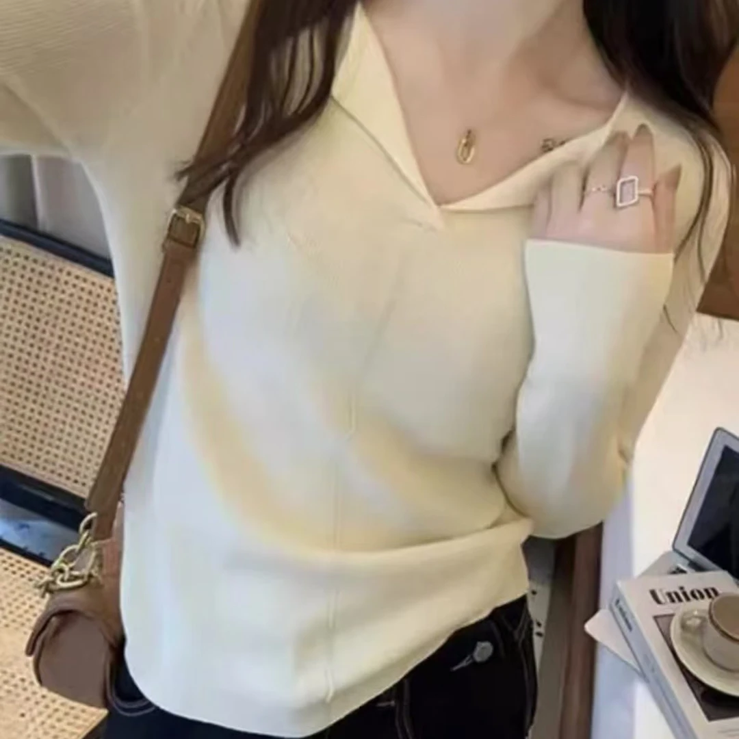 2025春新款胖mm百搭修身小心机正肩打底T恤上衣网红宽松