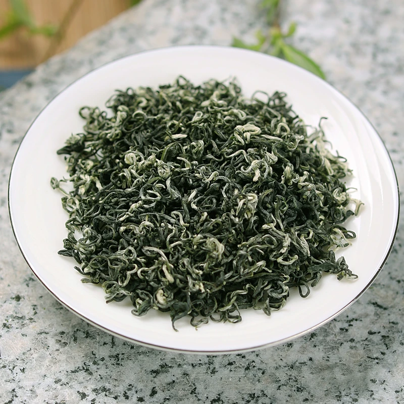 【碧螺春4+】2025新茶《口粮级》四川·蒙顶山·茶叶青绿茶茶厂鲜嫩制作