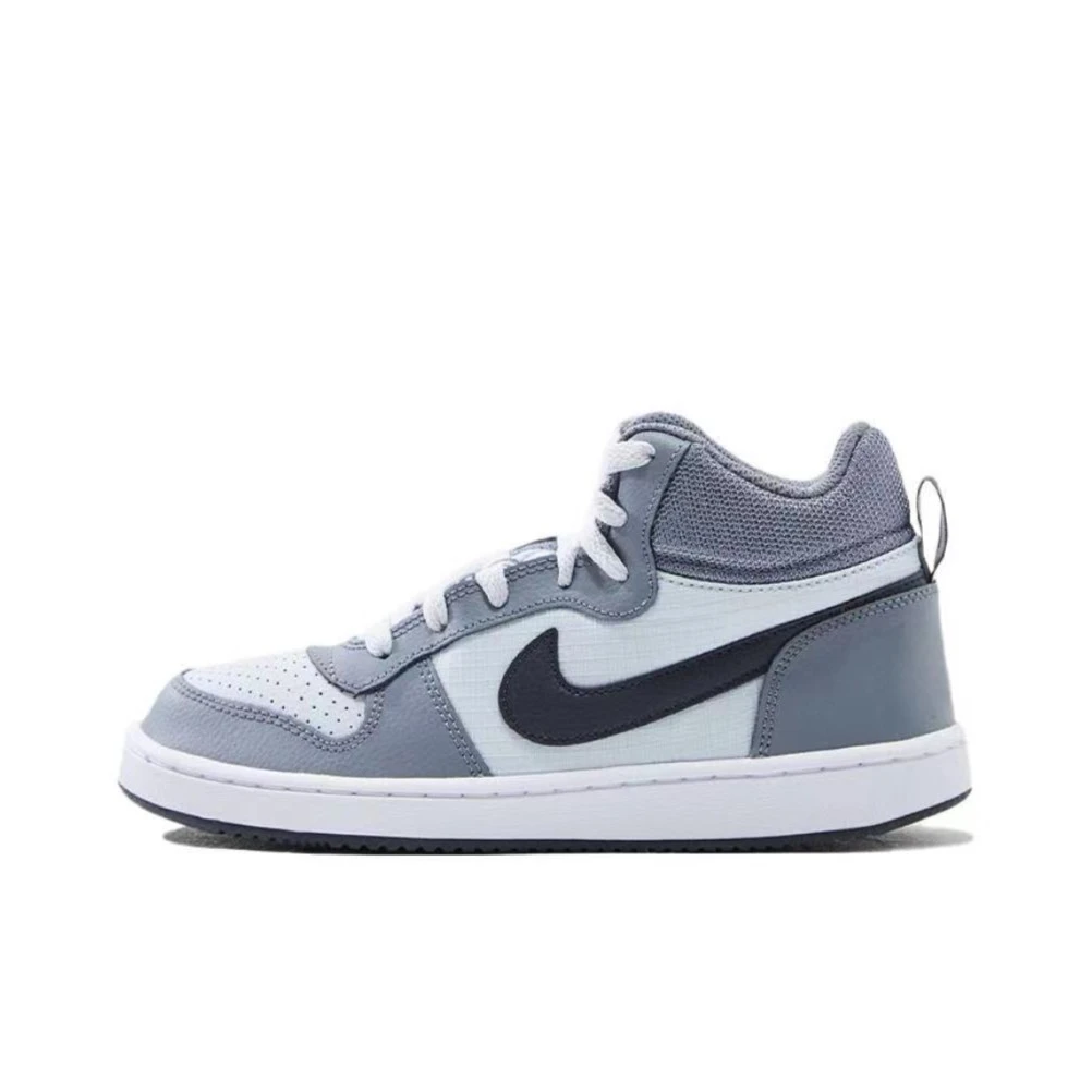耐克/Nike Court Borough Mid GS 女白蓝中帮板鞋839977-009