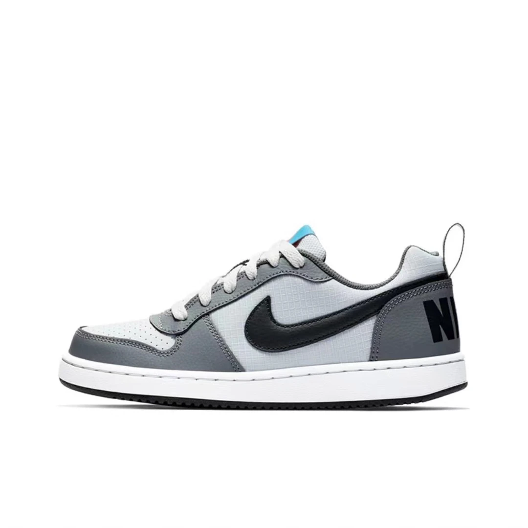 耐克/Nike  Court Borough Low GS女子灰黑蓝低帮板鞋 839985-006