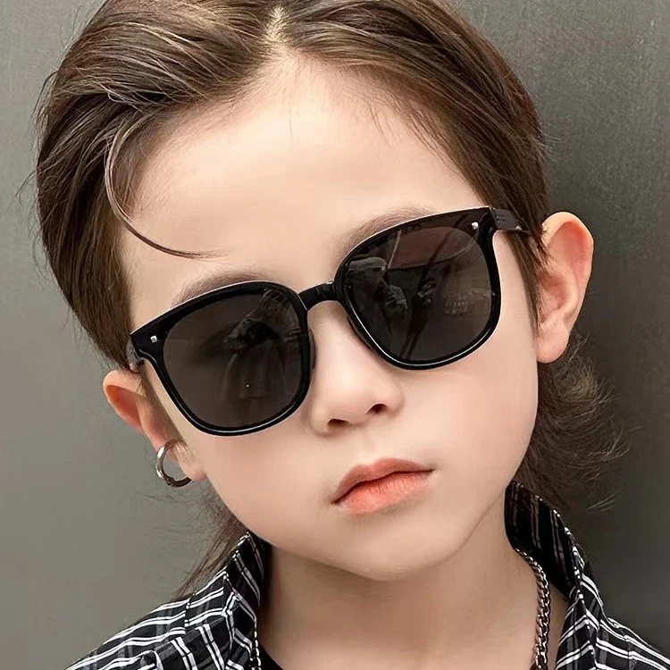 可折叠偏光太阳镜男童潮流时尚墨镜儿童夏季防紫外线女童遮阳眼镜
