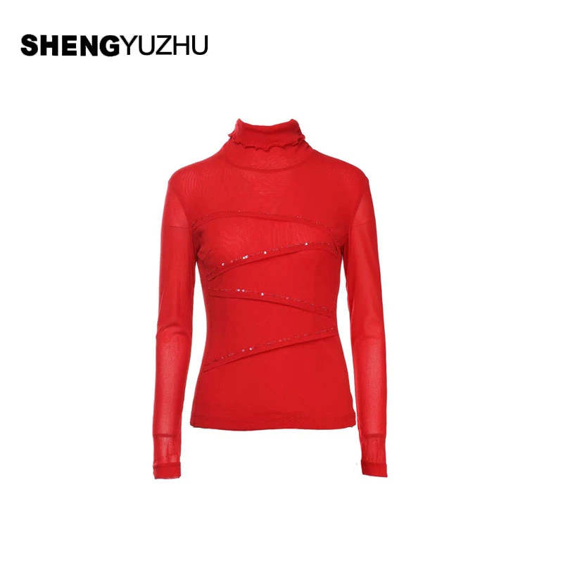 声雨竹官方旗舰店专柜同款2025年春秋新款针织衫女长袖纯色上衣女