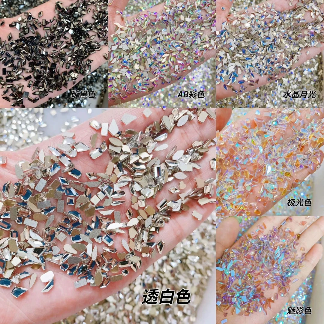 3（玻璃k9异形钻）  网红美甲饰品   爆款美甲钻