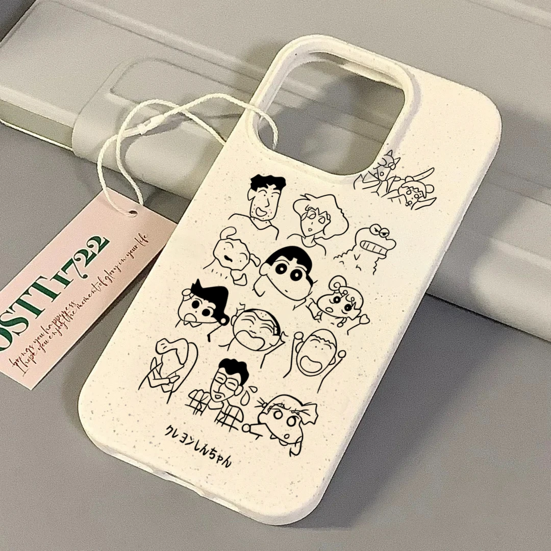 苹果华为oppp小米vivo趣味绘画小新iPhone13/14手机壳12/11卡通软