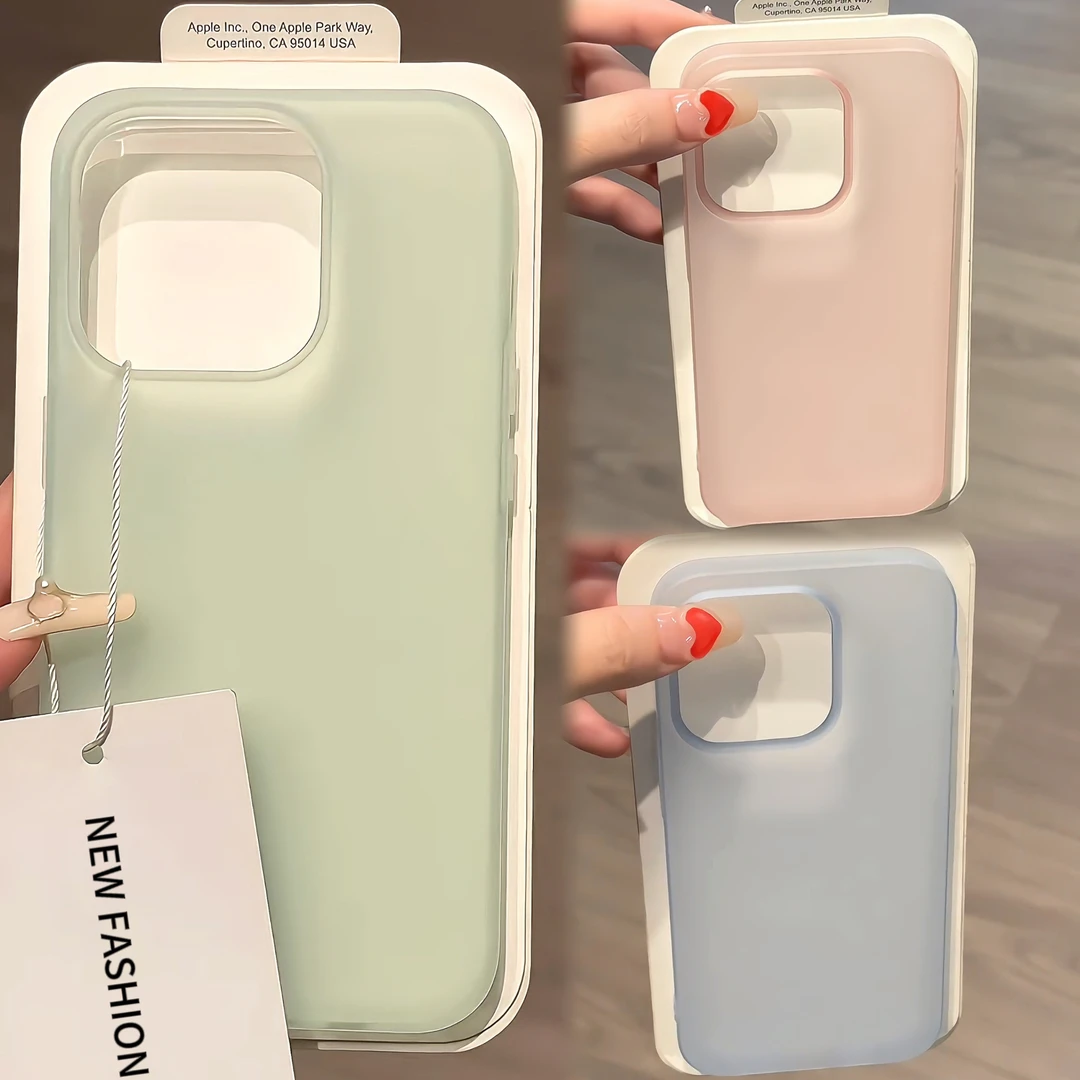 有范壳小众纯色磨砂适用苹果14promax手机壳iPhone15/13简约11/12