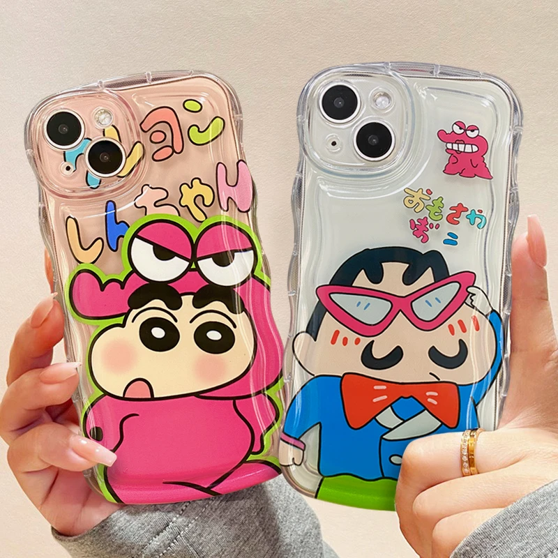 苹果/华为/oppo/vivo/小米趣味搞怪蜡笔小新iphone13手机壳14/11