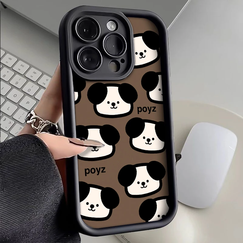 卡通满屏小狗iPhone15promax手机壳13/14pro苹果12/11全包xs xr软