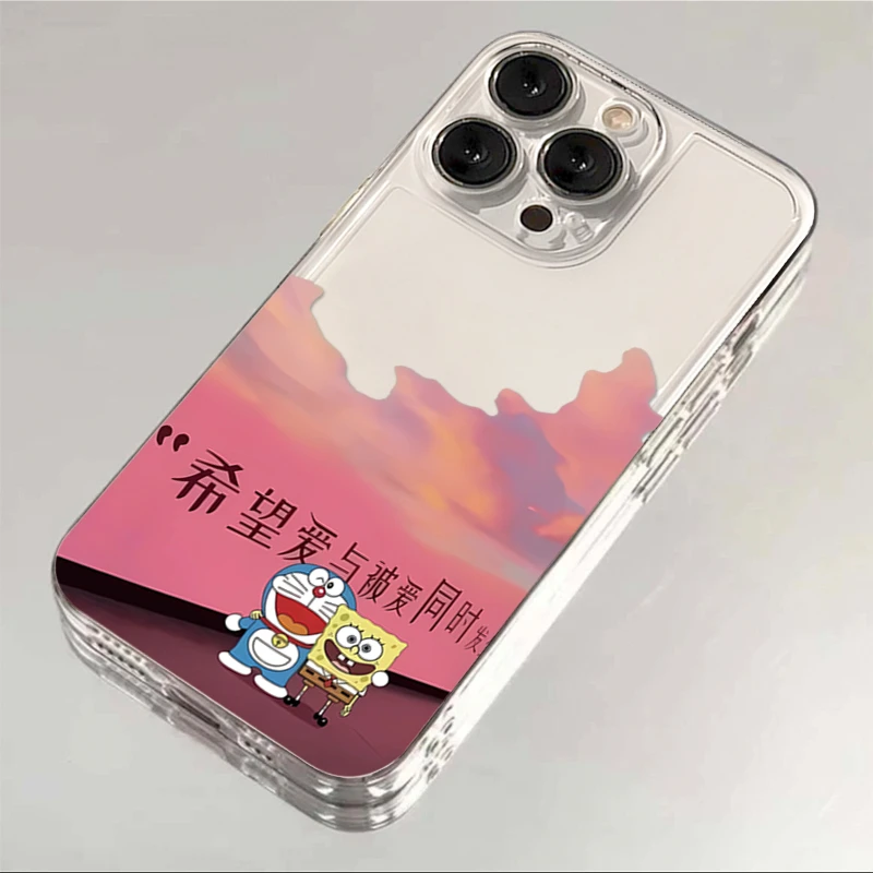 ins卡通文字iPhone14软13/15创意11手机壳12苹果oppo华为vivo小米