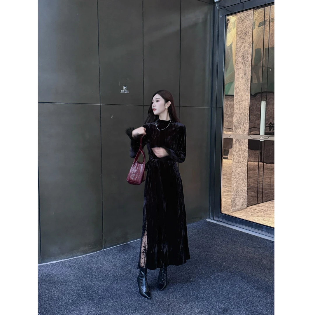 【晗晗】秋冬新款连衣裙 可内搭可外穿 显瘦气质款—230371