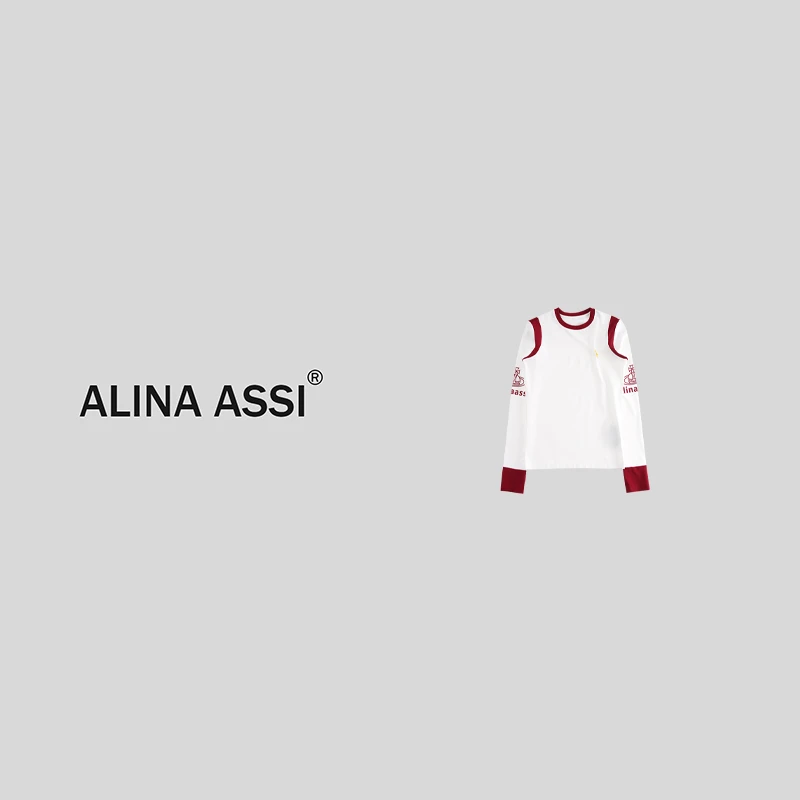 【小芯】2024新款百搭时尚T恤简约显瘦长袖上衣YMP226