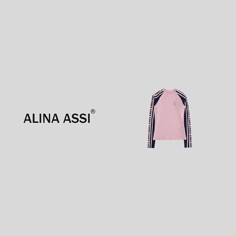 【球球】2024 新款百搭T恤简约显瘦宽松长袖上衣YMW446