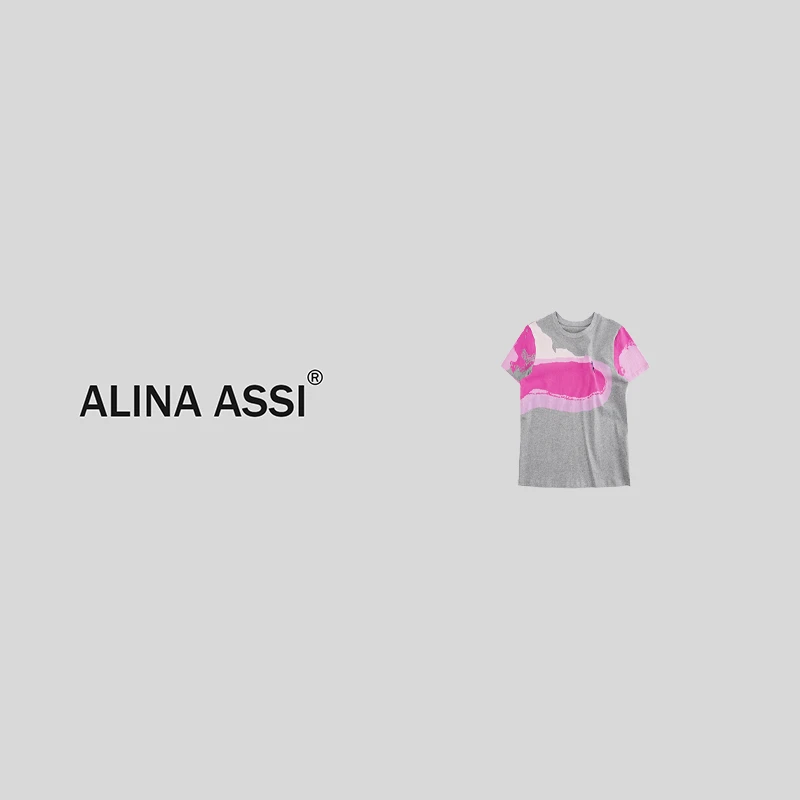 【糯米姐】2024新款百搭时尚T恤简约显瘦短袖上衣AM1035