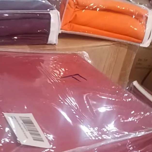 F竹 酒红色床笠137*190无包装