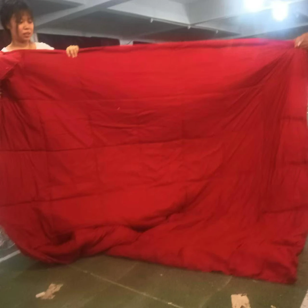 I3红色纯色大被芯 200*230