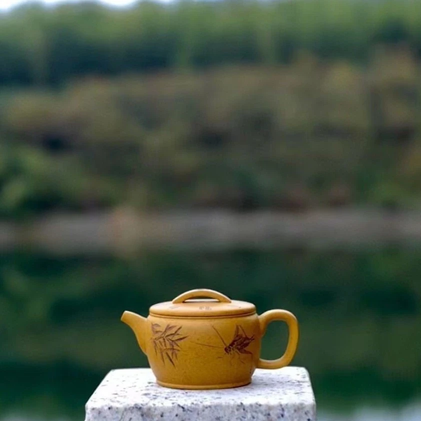 宜兴原矿紫砂壶纯手工茶壶功夫茶具家用送礼泡茶壶汉瓦壶高温段泥