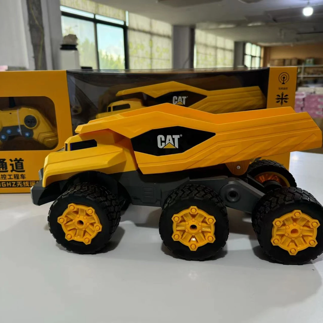 四驱高速工程车儿童玩具