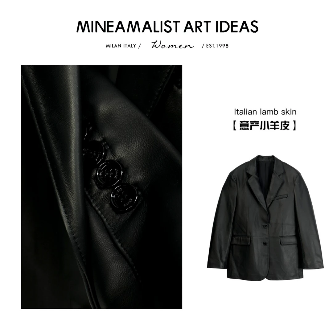 MAIBRAND意产小羊皮西装ZY1147