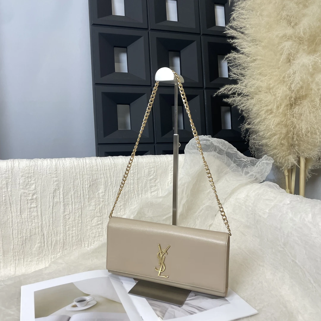 95新 YSL/圣罗兰 正标手拿单肩woc包