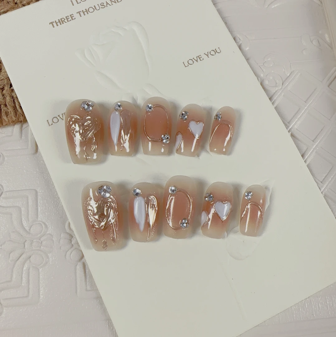 长岛冰茶腮棕手工穿戴甲