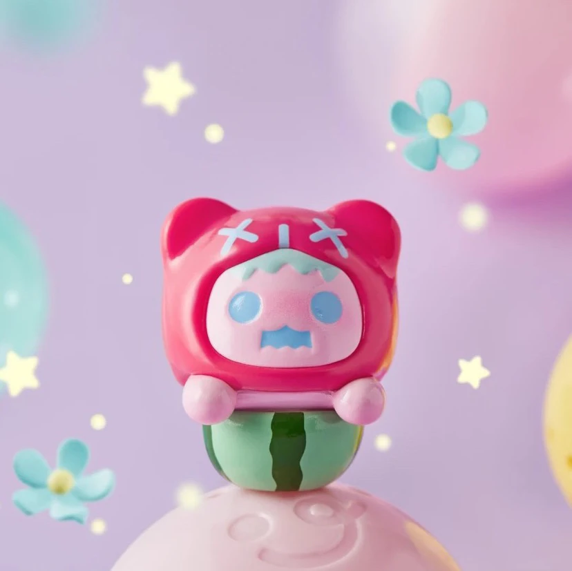 （拆盒）（对对碰）u粒萌粒松软小甜豆水果等盲盒