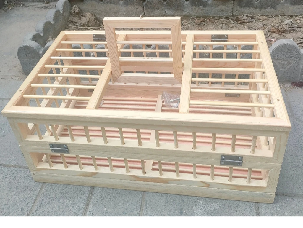 实木可折叠训放笼