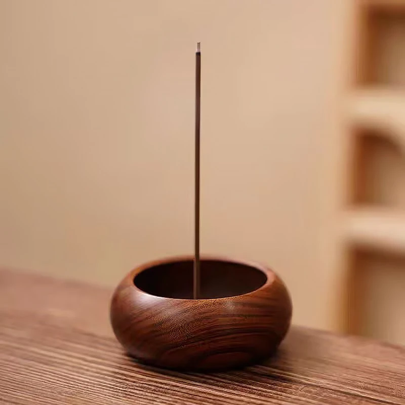 (许大师专属)花梨多孔线香插 迷你小香插